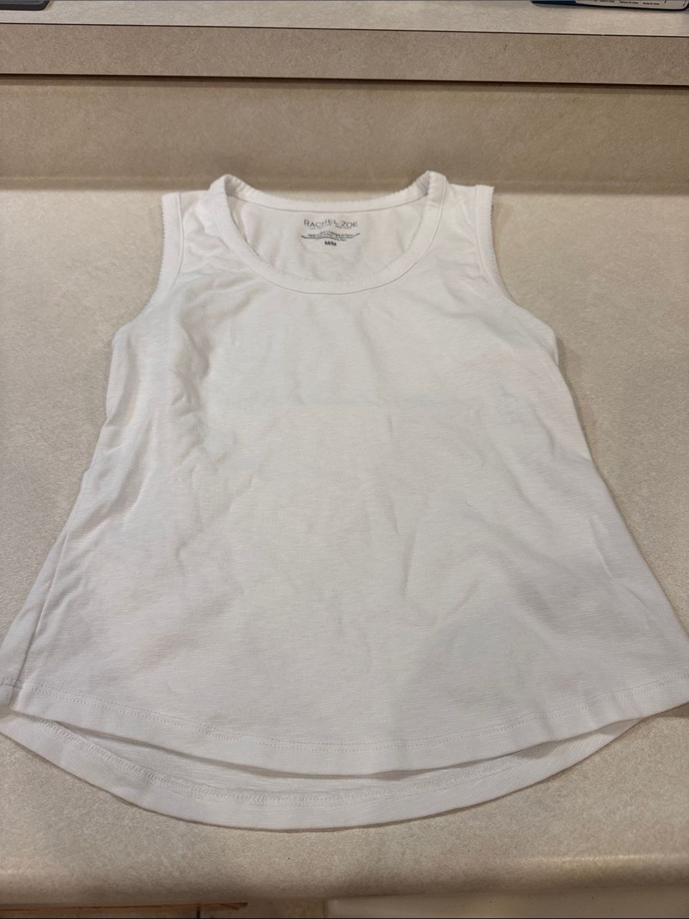 Rachel Zoe White Tank Top